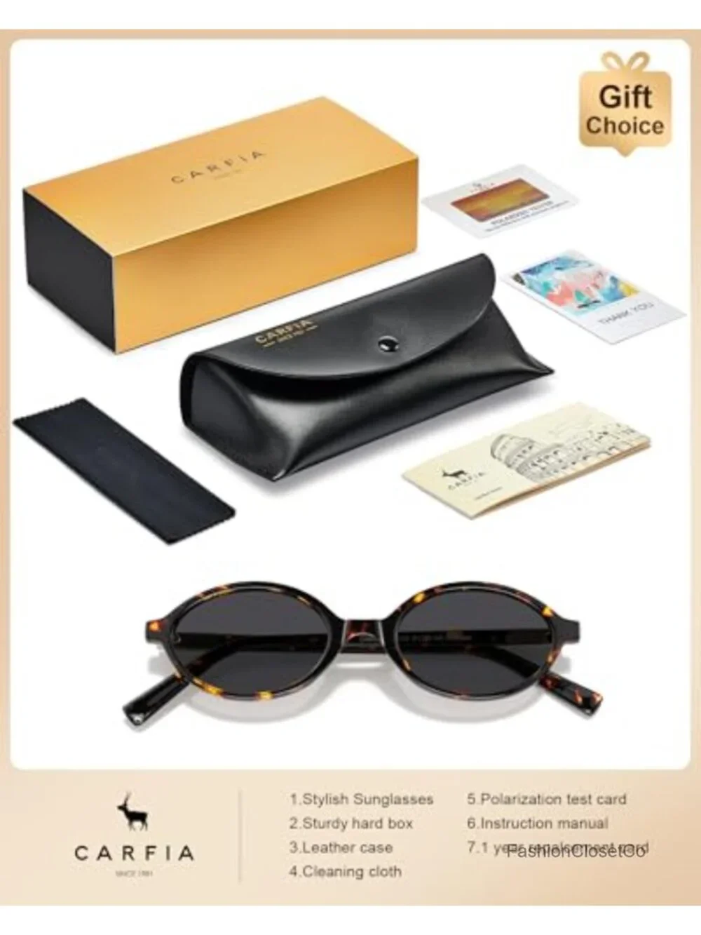 Acetate Polarized Sunglasses UV Protection Narrow Shades Classic Oval Sun